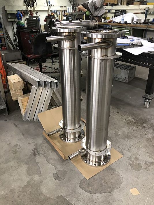 Reaktor für den Pharmabereich aus 1.4435